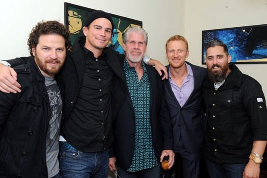 The cast of Bunraku
