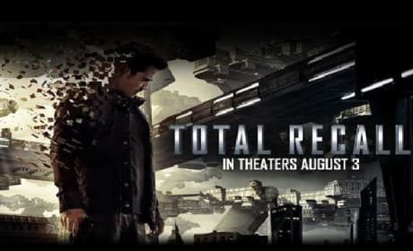 Total Recall: Colin Farrell Disappears in Motion Poster
