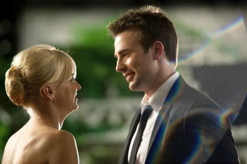 Anna Faris and Chris Evans film What's Your Number