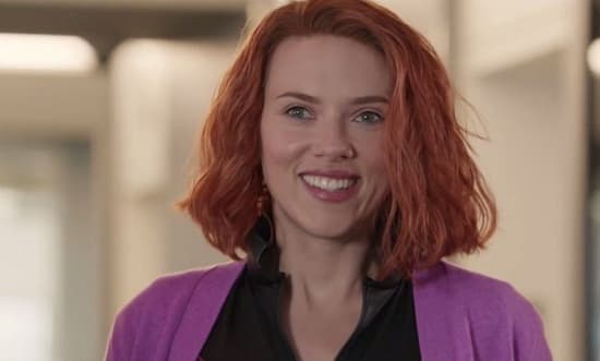 Scarlett Johansson Black Widow Parody Photo