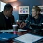 Kate Winslet and Laurence Fishburne in Contagion