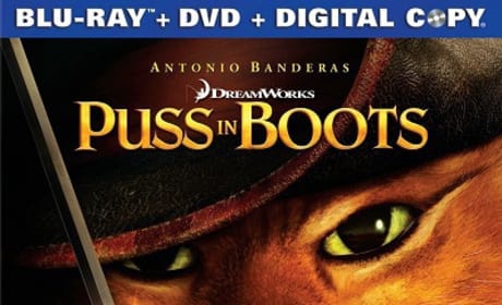 Puss in Boots Blu-Ray Cover