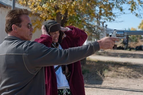 Arnold Schwarzenegger Johnny Knoxville The Last Stand