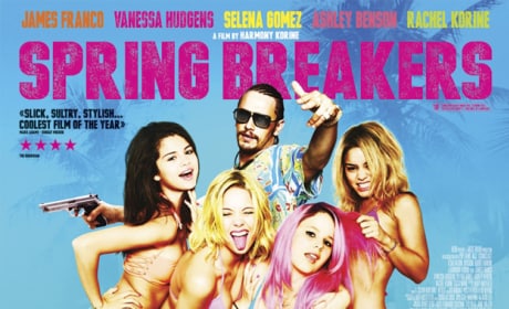 Spring Breakers UK Poster Blue