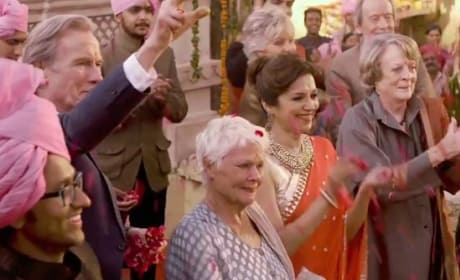 The Second Best Exotic Marigold Hotel Judi Dench Maggie Smith