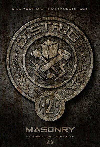 The Hunger Games Badges: Masonry