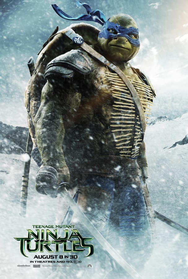 Teenage Mutant Ninja Turtles Leonardo Movie Poster