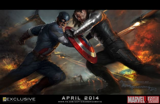 Captain America: The Winter Soldier Comic-Con Poster