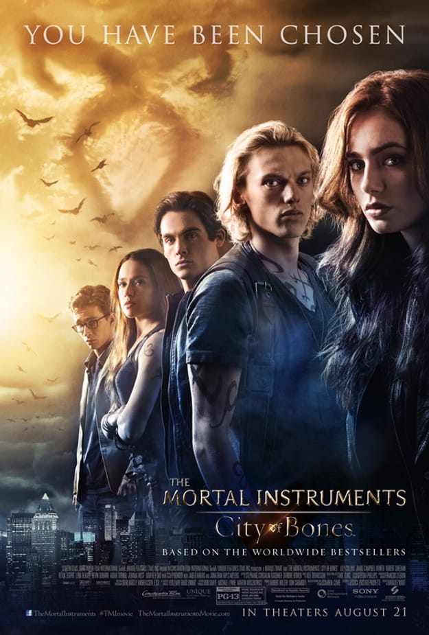 Mortal Instruments: City of Bones Movie Poster