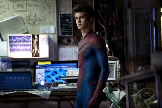 Andrew Garfield as Spidey in The Amazing Spider-Man