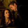 Noomi Rapace and Robert Downey Jr. in Sherlock Holmes: A Game of Shadows
