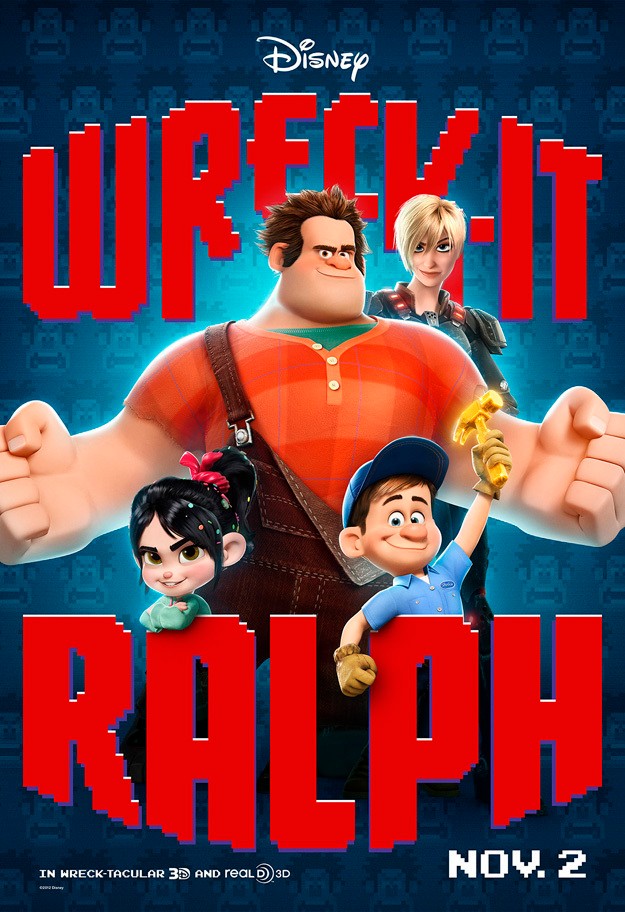 Wreck-It Ralph Characters Poster