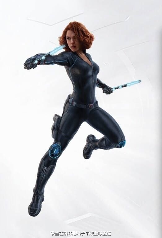 Avengers Age of Ultron Promo Art Black Widow