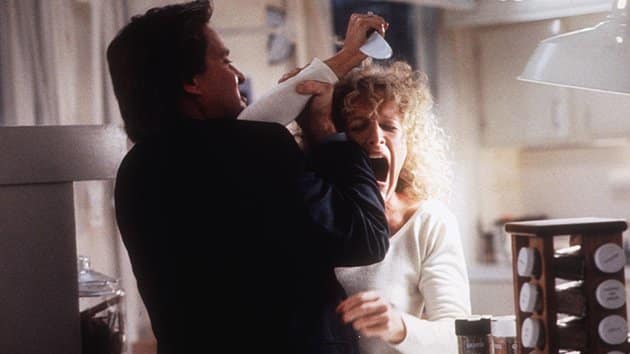 Fatal Attraction Michael Douglas Glenn Close