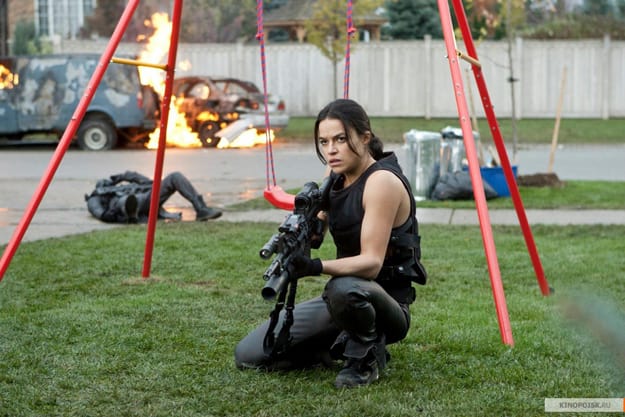 Michelle Rodriguez Resident Evil: Retribution
