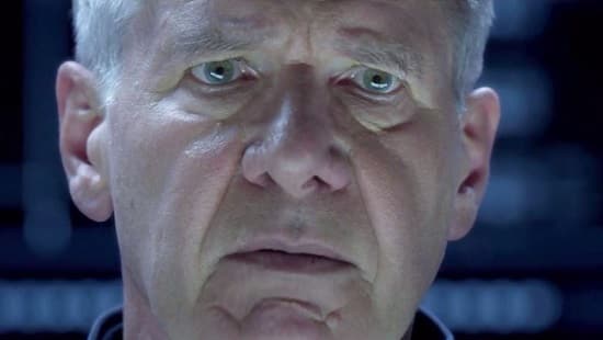 Harrison Ford in Ender's Game