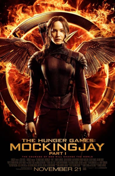 Mockingjay Part 1 Jennifer Lawrence Poster