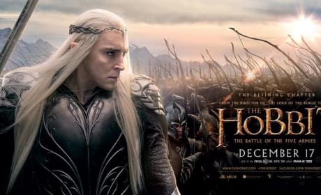 The Hobbit The Battle of the Five Armies Lee Pace Banner