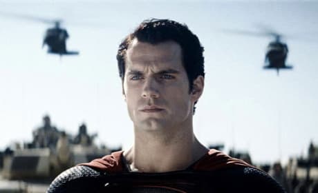 Henry Cavill as Superman in Man of Steel