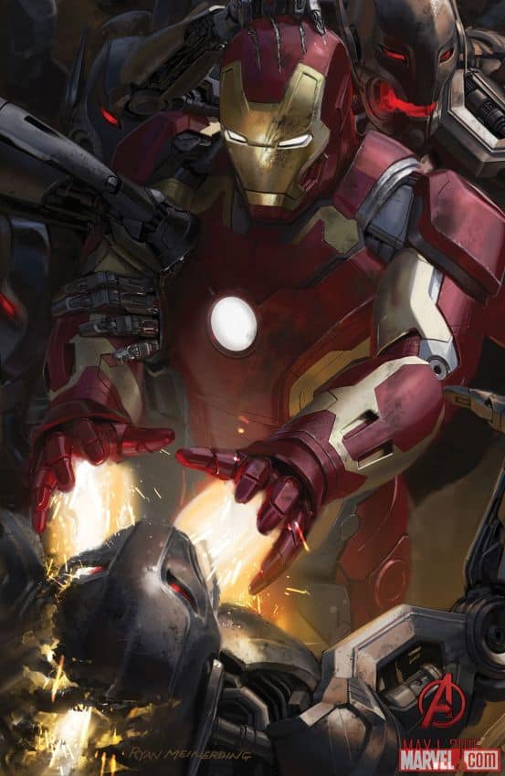 Avengers Age of Ultron Iron Man Concept Art