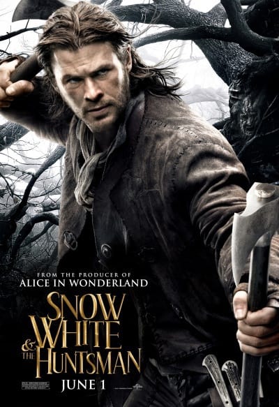 Chris Hemsworth Snow White and the Huntsman Poster
