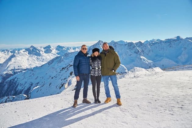 Spectre Set Daniel Craig Lea Seydoux Dave Bautista