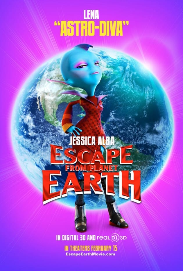 Escape From Planet Earth Lena Poster