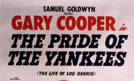 The Pride of the Yankees Poster