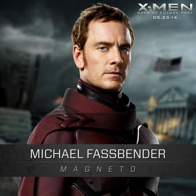 Michael Fassbender is Magneto in X-Men: Days of Future Past