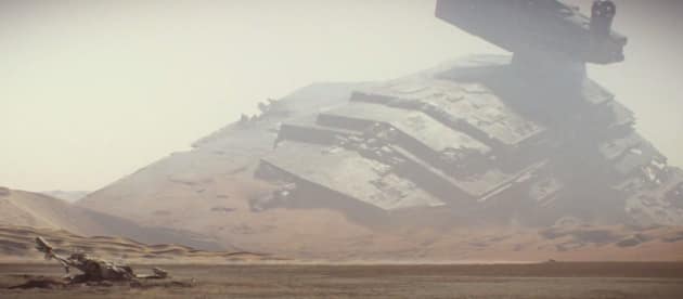 Star Wars The Force Awakens Destroyer Photo