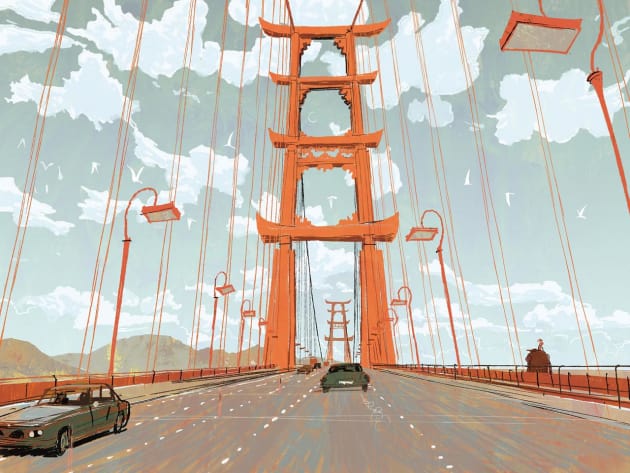 The San Fransokyo Bridge