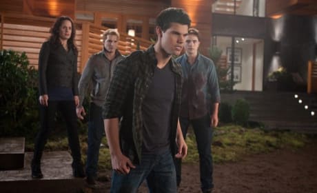 Taylor Lautner is Jacob in The Twilight Saga: Breaking Dawn Part 1