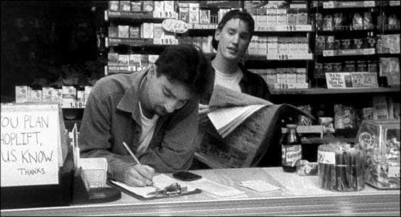 Dante and Randal Working Hard