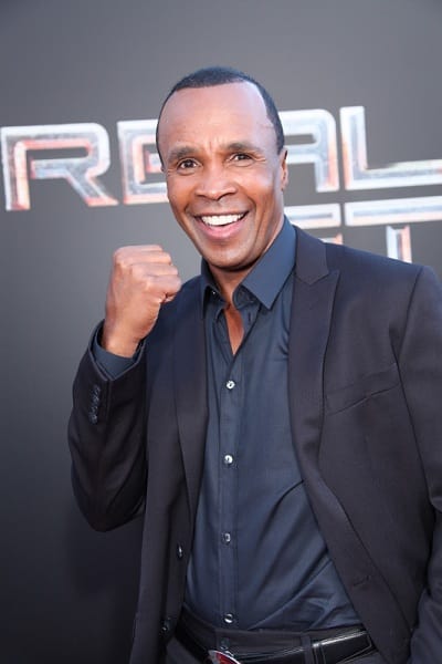 Sugar Ray Leonard at the Real Steel Premiere