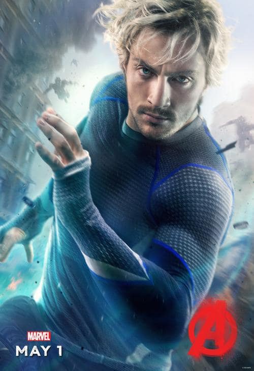 Avengers Age of Ultron Quicksilver Poster