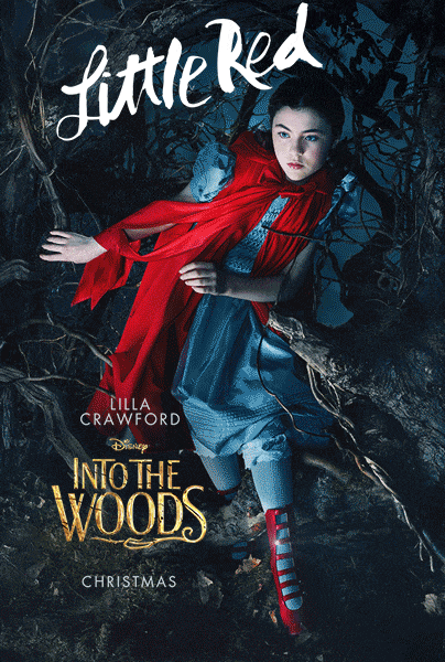 Into the Woods Little Red Riding Hood Poster