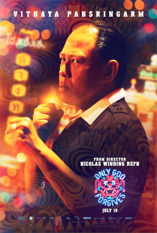 Only God Forgives Vithaya Pansringarm Poster