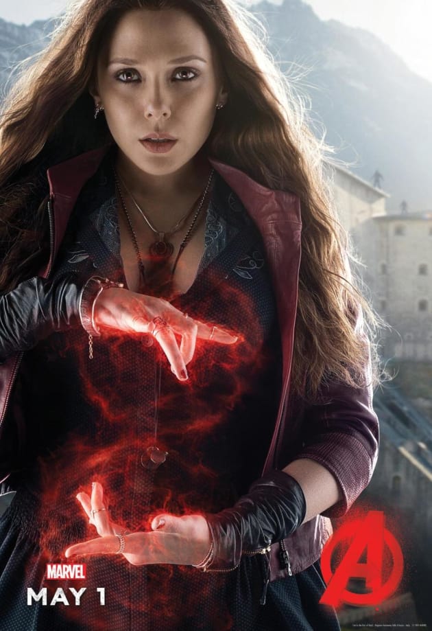 Avengers Age of Ultron Scarlet Witch Poster