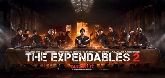 Expendables 2 Last Supper Banner