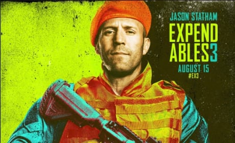 The Expendables 3 Jason Statham Comic Con Poster
