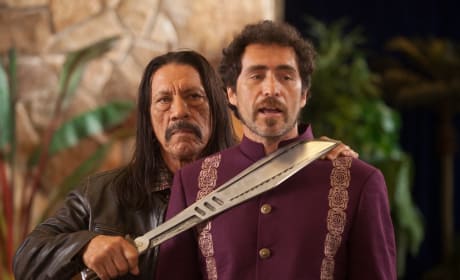 Danny Trejo Demian Belchir Machete Kills