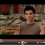 Taylor Lautner on the set of New Moon