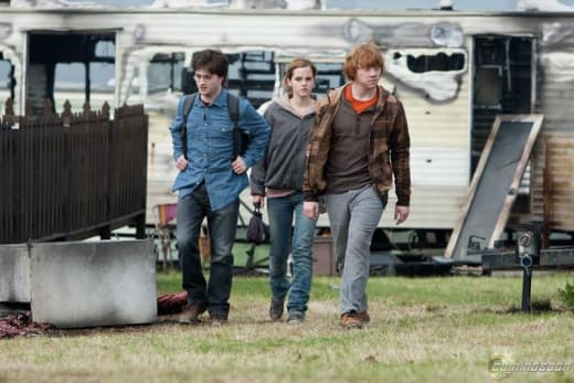 Harry, Hermoine and Ron on the Prowl