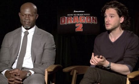 Djimon Hounsou & Kit Harrington Photo