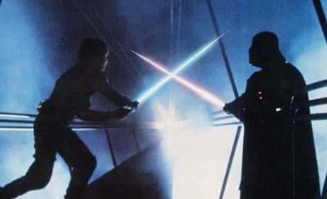 Empire Strikes Back Darth Vader and Luke Skywalker
