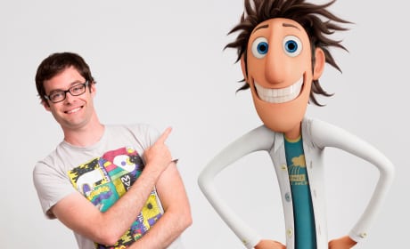 Cloudy with a Chance of Meatballs 2: SNL Reunion with Bill Hader & Andy Samberg!
