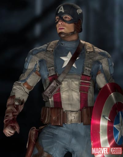 Captain America Full Suit