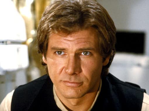 Harrison Ford is Han Solo