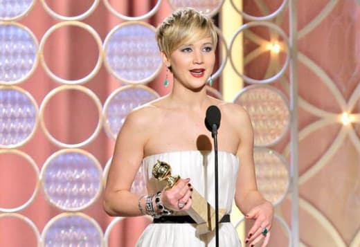Jennifer Lawrence Golden Globes
