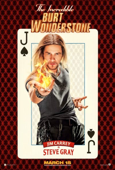 Jim Carrey The Incredible Burt Wonderstone Poster